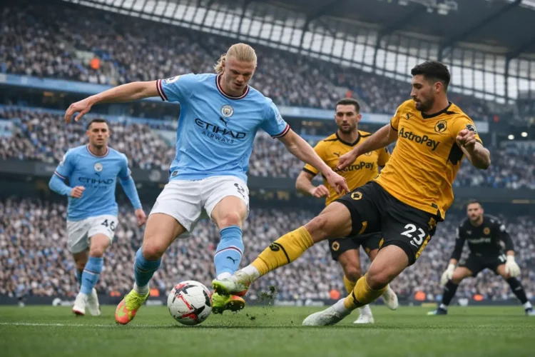 Man City v Wolverhampton Wanderers