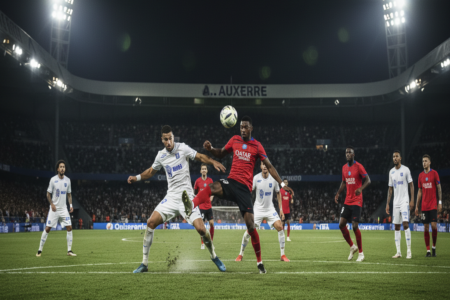 Auxerre v Paris Saint Germain