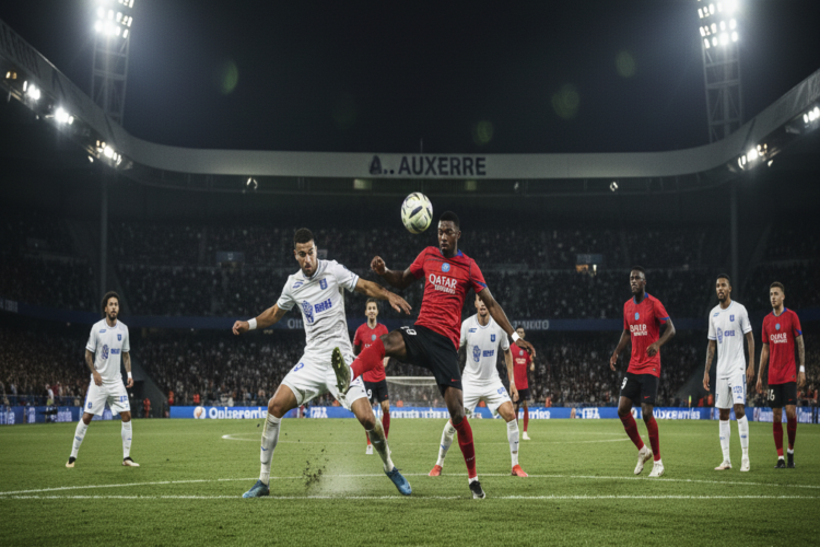 Auxerre v Paris Saint Germain
