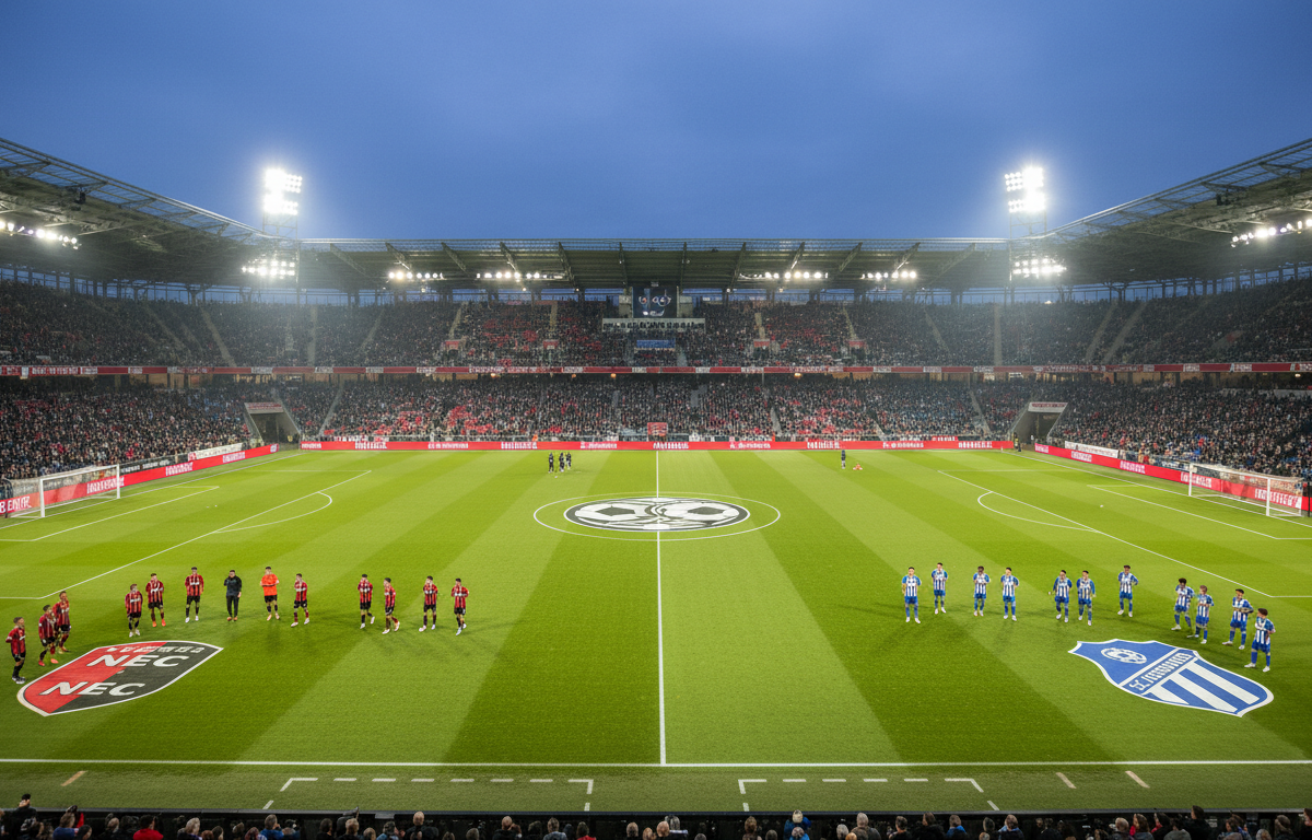 NEC Nijmegen VS SC Heerenveen