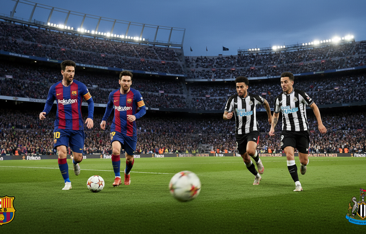 FC Barcelona VS Newcastle United