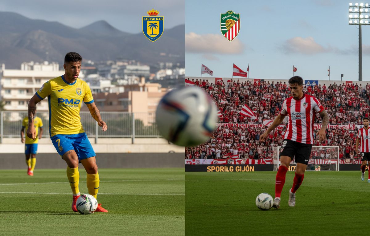 Las Palmas VS Sporting Gijón