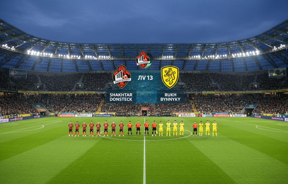 Shakhtar Donetsk VS Rukh Vynnyky