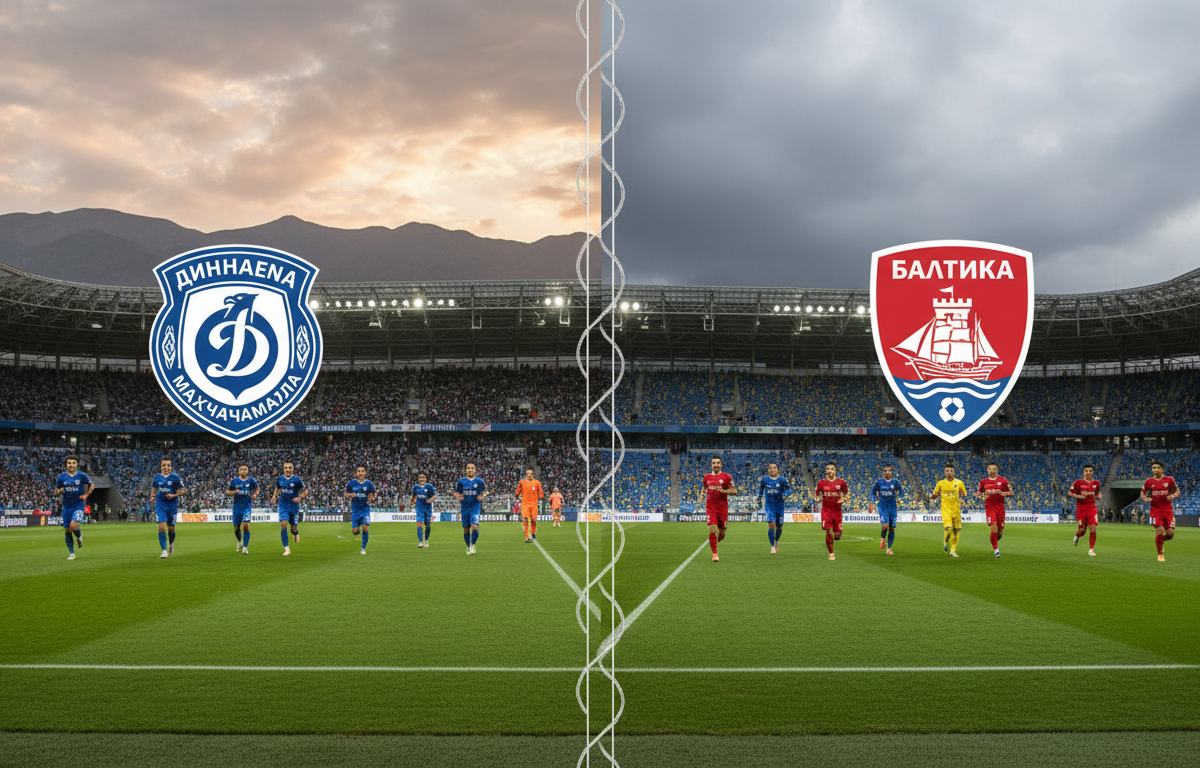 Dynamo Makhachkala VS Baltika Kaliningrad