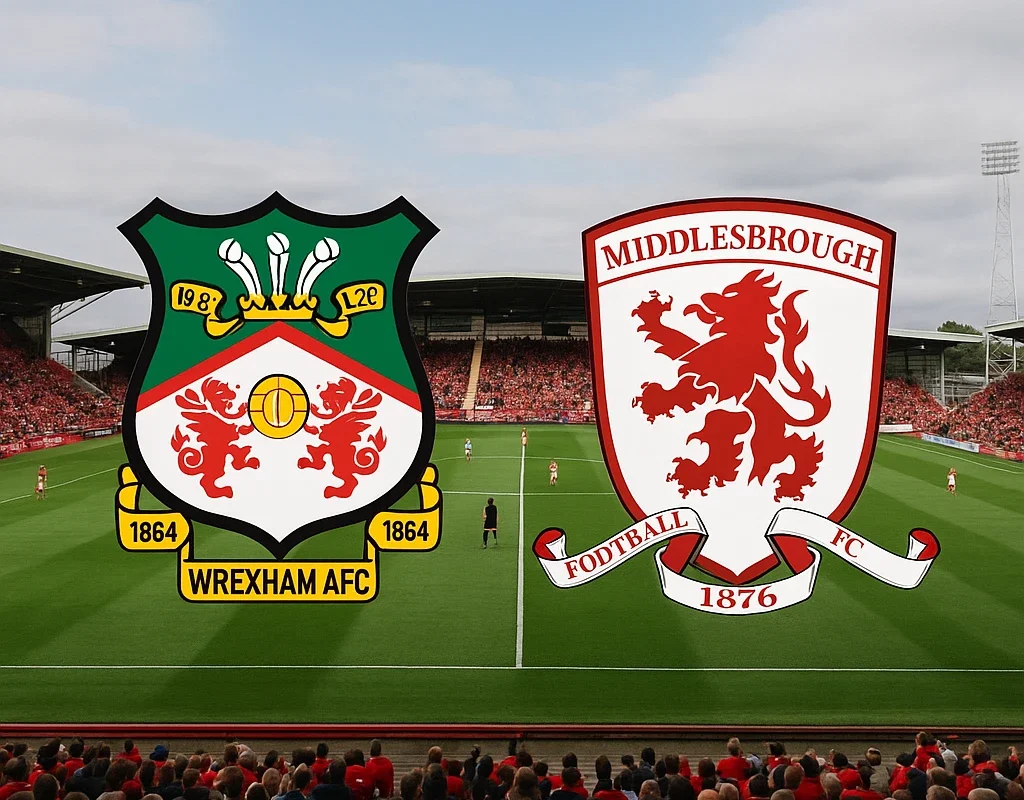 Wrexham VS Middlesbrough
