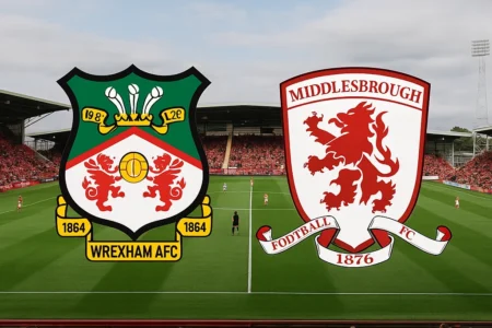 Wrexham VS Middlesbrough