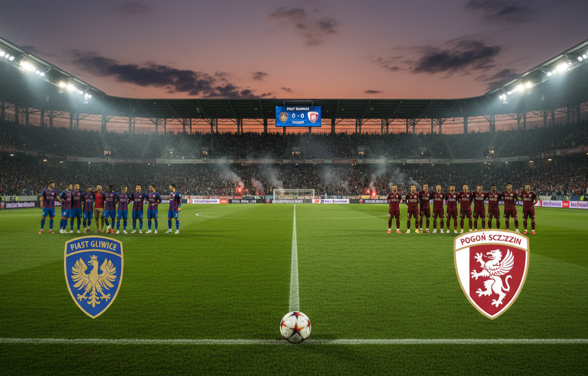 Piast Gliwice VS Pogoń Szczecin