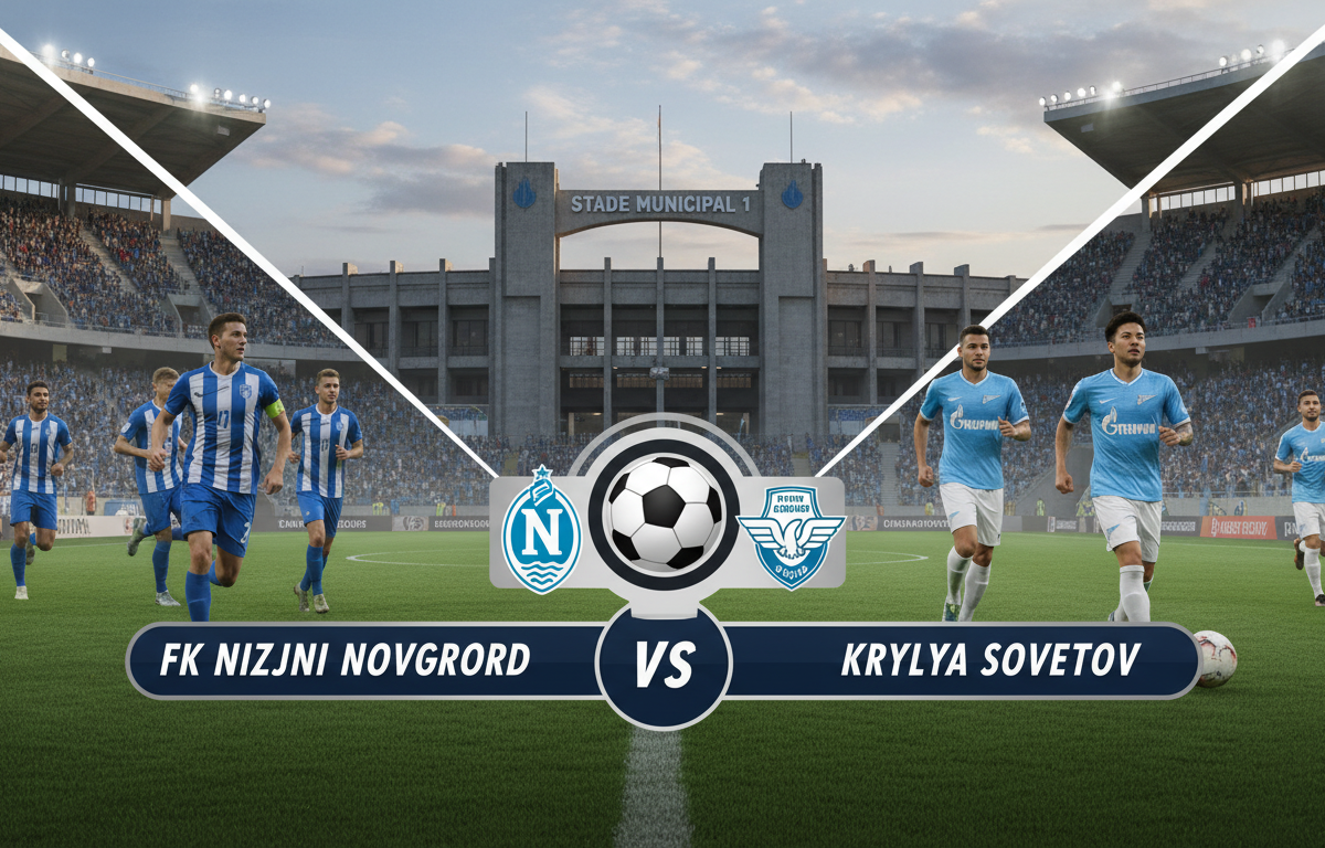 FK Nizjni Novgorod VS Krylya Sovetov