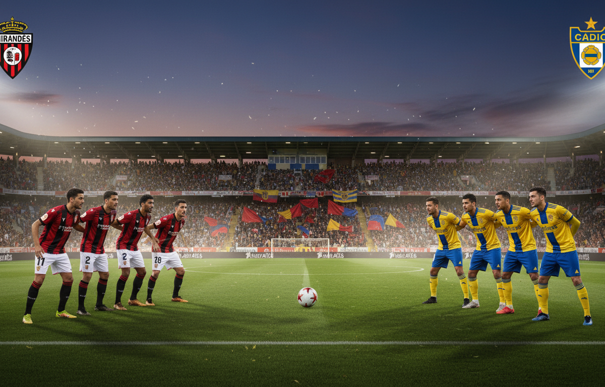 Mirandés VS Cádiz