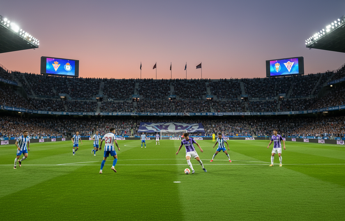 Málaga VS Real Valladolid