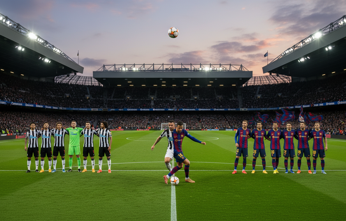 Newcastle United VS FC Barcelona