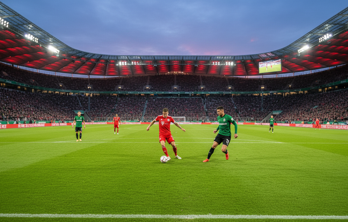 FC Bayern München VS Borussia Mönchengladbach