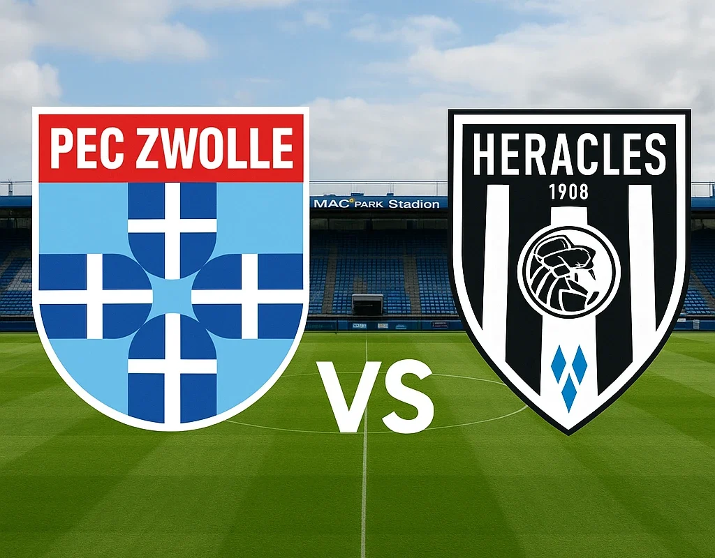 PEC Zwolle VS Heracles Almelo
