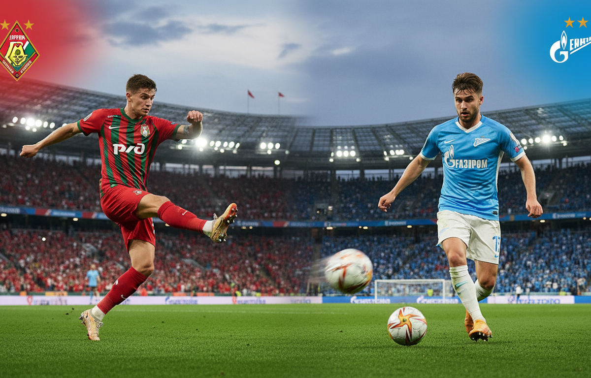 Lokomotiv Moskva VS Zenit