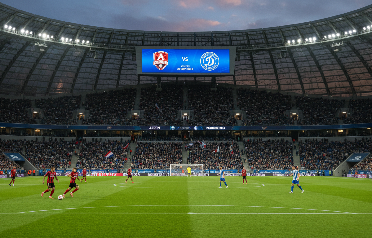 Akron VS Dynamo Makhachkala