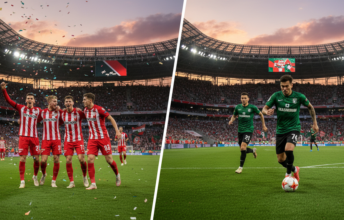 Spartak Moskva VS Krasnodar