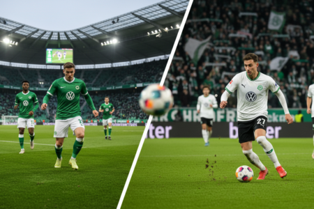 VfL Wolfsburg VS Borussia Mönchengladbach