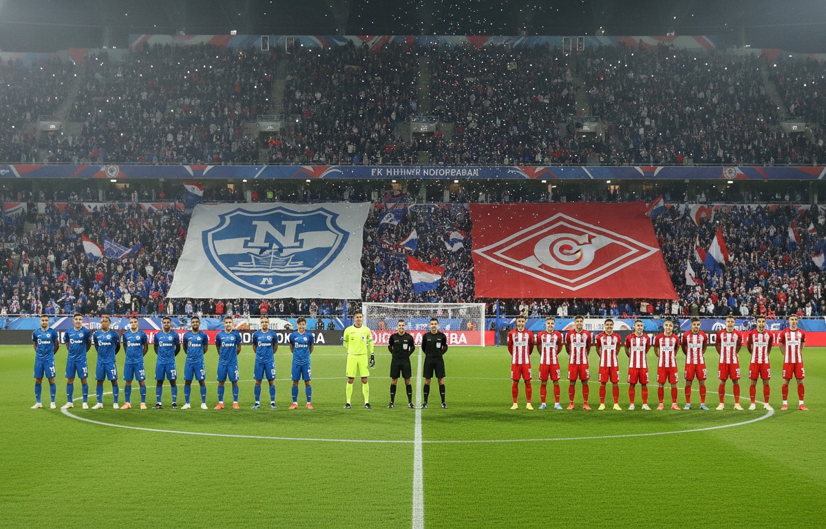 FK Nizjni Novgorod VS Spartak Moskva
