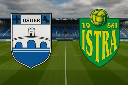 Osijek VS Istra 1961