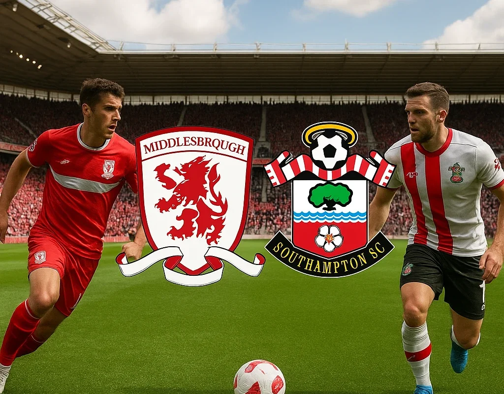 Middlesbrough VS Southampton