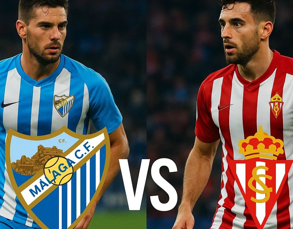 Málaga VS Sporting Gijón
