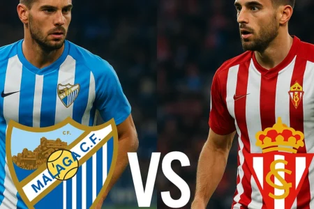 Málaga VS Sporting Gijón