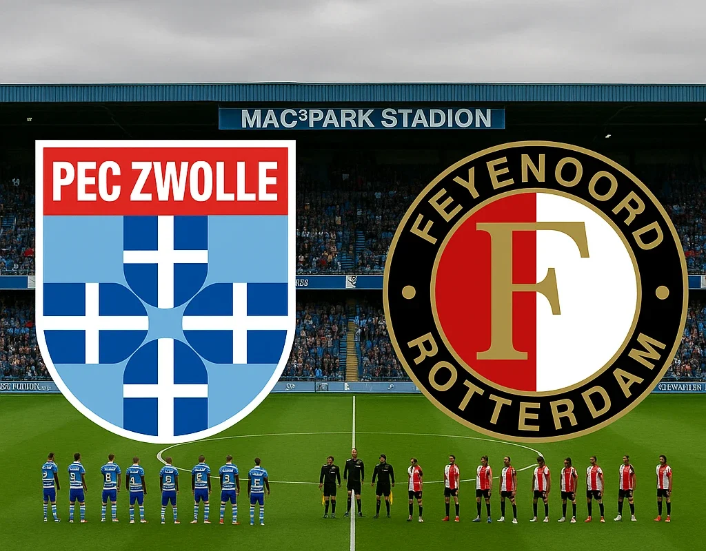 PEC Zwolle VS Feyenoord
