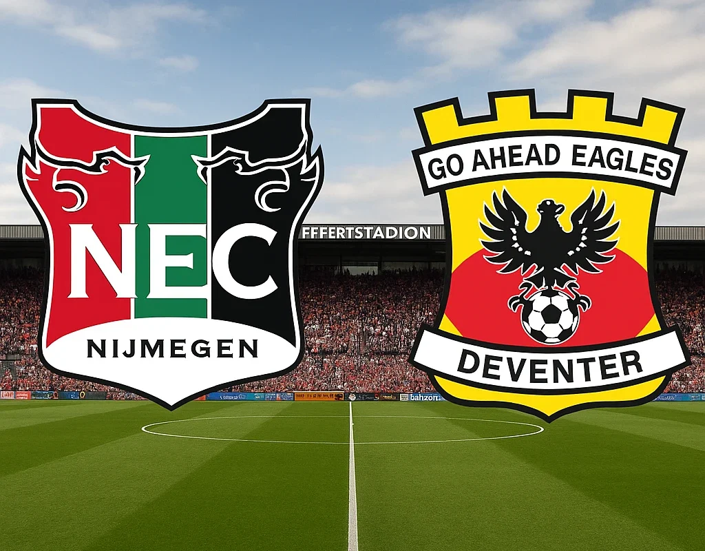 NEC Nijmegen VS Go Ahead Eagles