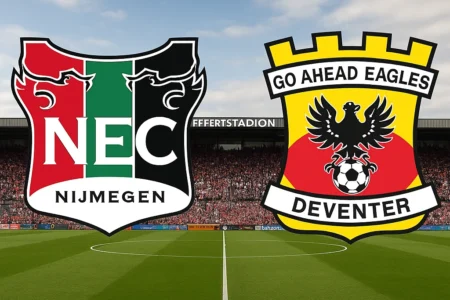 NEC Nijmegen VS Go Ahead Eagles