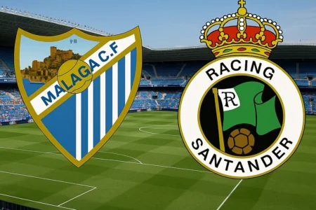 Málaga VS Racing Santander